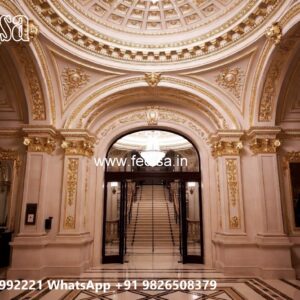 Grand Resort Entrance Gate Design with Lighting No-10227