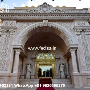 Elegant Resort Entrance Gate Design for Modern Hotels No-10232