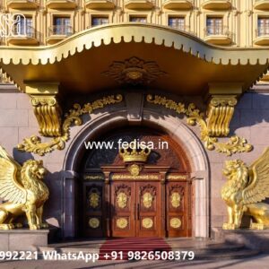 Hotel Entrance Gate Design with Royal Look No-10233