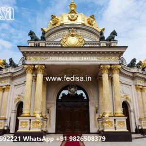 Hotel Entrance Gate Design with Traditional Touch No-10241