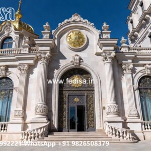 Hotel Entrance Gate Design with Artistic Patterns No-10254
