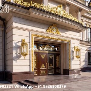Luxury Hotel Gate Design with Contemporary Details No-10256