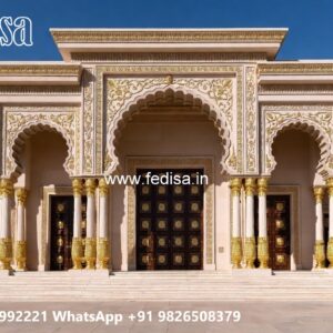 Modern Resort Entrance Gate Design for Luxury Stay No-10264