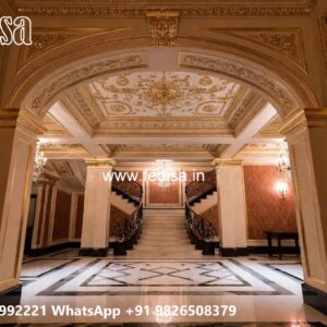Hotel Entrance Gate Design with Stone Cladding No-10265