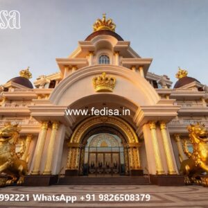 Resort Hotel Entrance Gate Design with Water Features No-10268