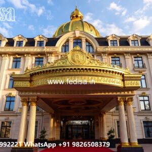 Luxury Hotel Front Entrance Architecture Inspiration No-10278