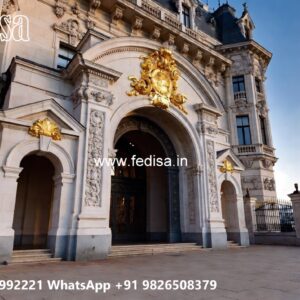 Hotel Entrance Gate Design with Luxury Decor Elements No-10291