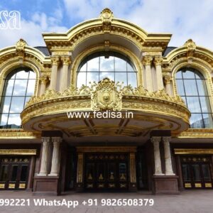 Elegant Hotel Front Gate Design with Modern Look