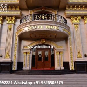 Stylish Hotel Front Architecture Design Ideas No-10337