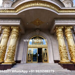 Hotel Building Elevation Design with Modern Appeal No-10339