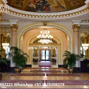 Grand Luxury Hotel Front Elevation Design No-10345