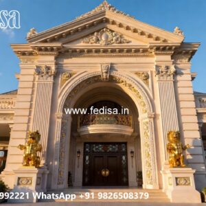 Hotel Elevation Design with Premium Materials No-10351