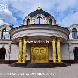 Contemporary Hotel Building Elevation Design No-10383