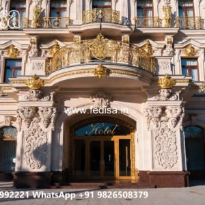 Grand Hotel Elevation Design for Luxury Stay No-10389