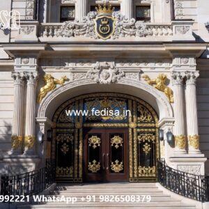 Elegant Hotel Exterior Front Design Concepts No-10390