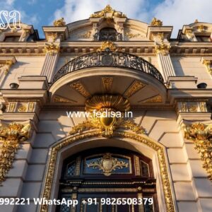 Hotel Building Elevation Design with Luxury Appeal No-10400