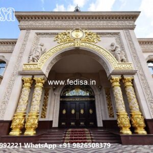 Hotel Front Elevation Design No-10403