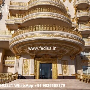 Hotel Building Front Design No-10407
