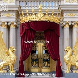 Luxury Hotel Front View Elevation Designs No-10617