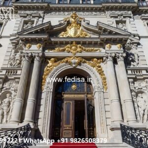 Luxury Hotel Facade with Modern Lighting No-10620