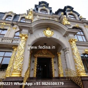 Luxury Hotel Entrance Elevation Design Ideas No-10623