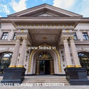 Luxury Hotel Exterior with Elegant Finish No-10635