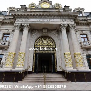 Contemporary Luxury Hotel Exterior Facade No-10647