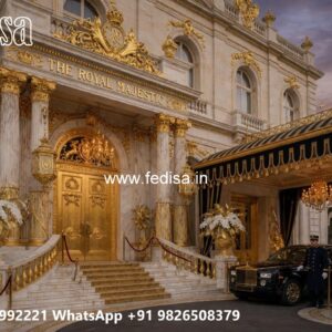 Luxury Hotel Elevation with Contemporary Style No-10673