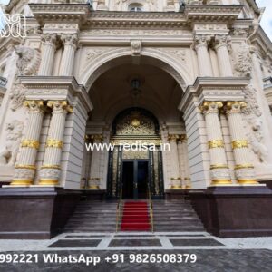 Luxury Hotel Exterior with Premium Materials No-10686