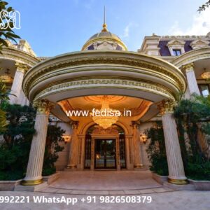 Grand Luxury Hotel Front Facade Design No-10692