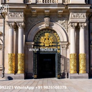 Elegant Hotel Front Design with Luxury Style No-10703