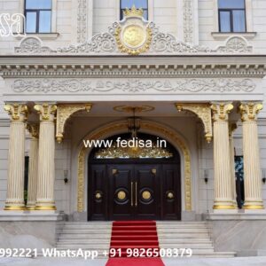 Luxury Hotel Exterior with Decorative Lighting No-10707