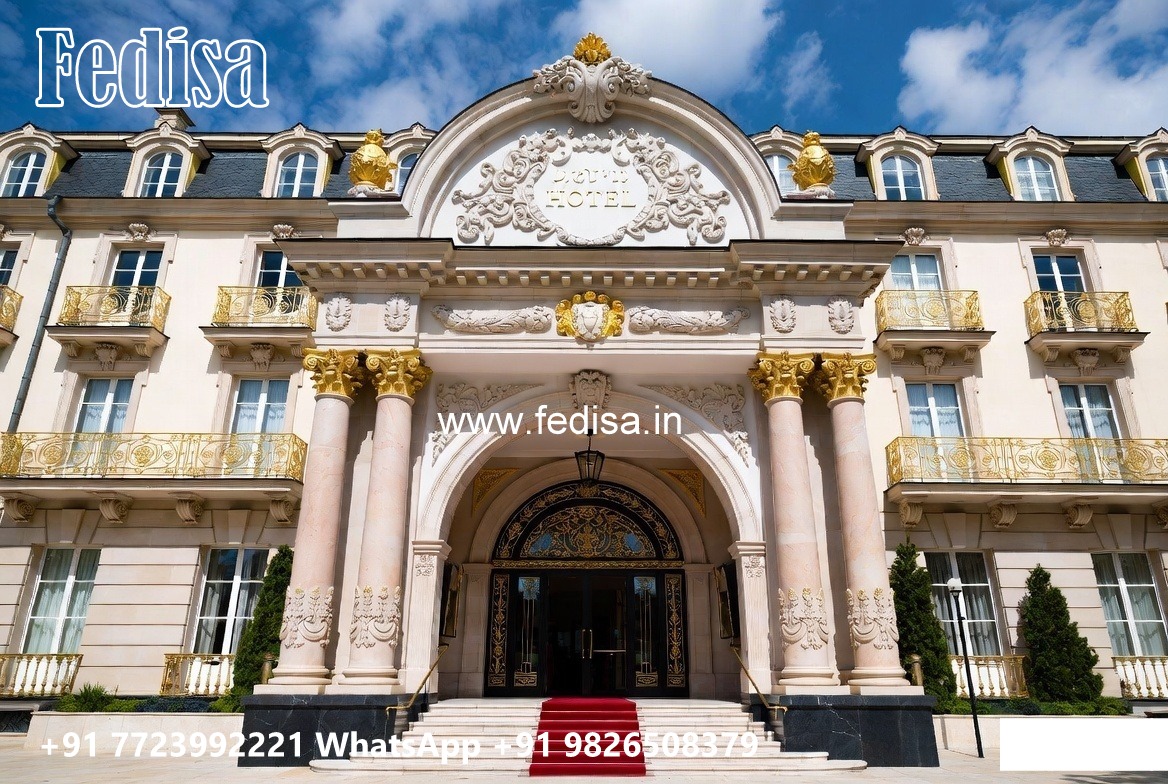 Luxury Hotel Exterior with Sophisticated Style No-10732