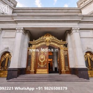 Contemporary Luxury Hotel Elevation with Glass No-10736