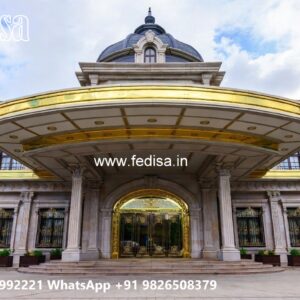 Stylish Luxury Hotel Entrance Elevation No-10743