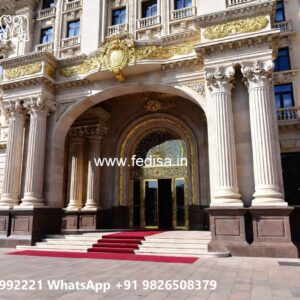 Stylish Luxury Front Elevation for Hotels No-10753