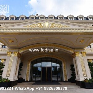 Luxury Hotel Front Design with Elegant Features No-10758