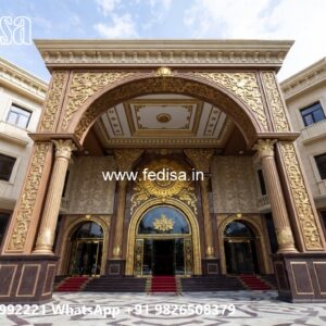 Luxury Hotel Exterior with Decorative Architecture No-10771