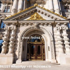 Luxury Hotel Exterior with Premium Facade Finish No-10775