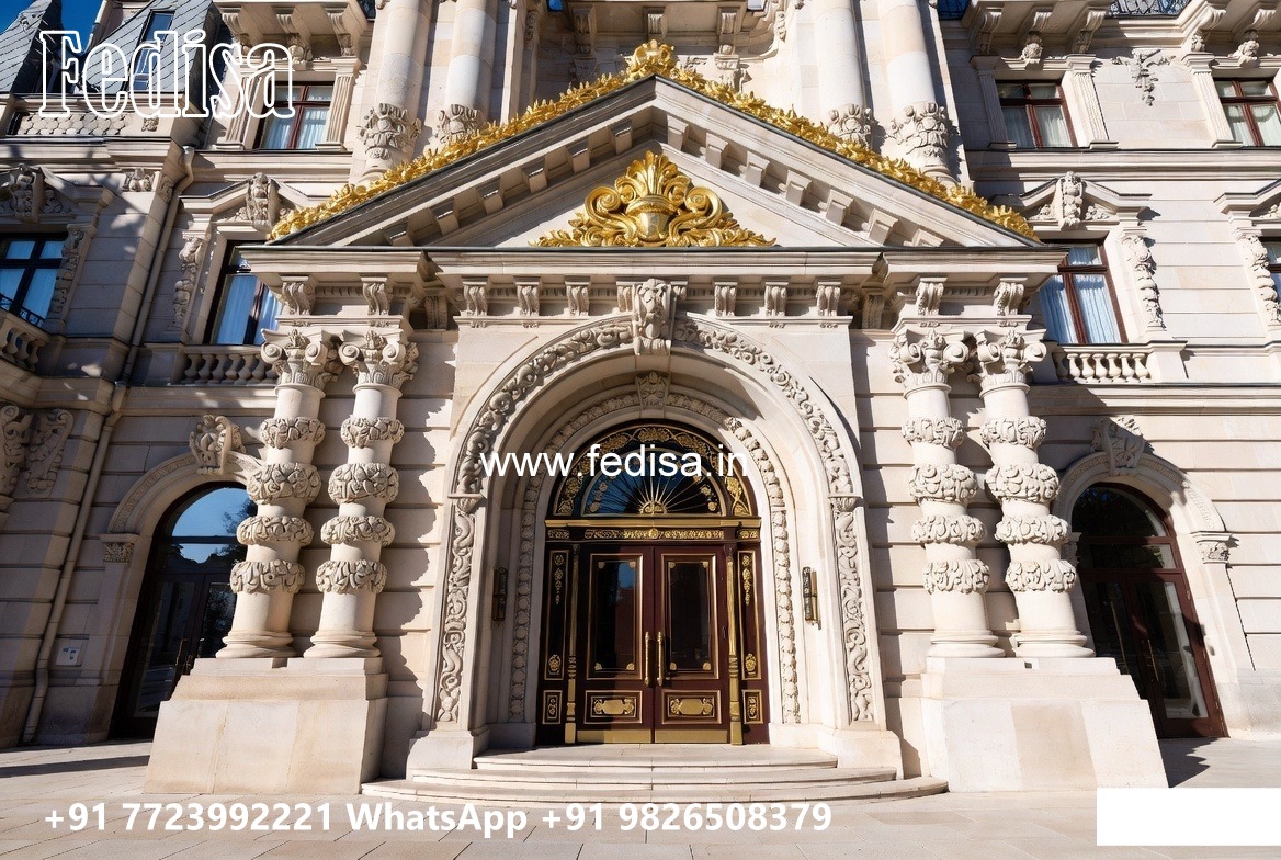 Luxury Hotel Exterior with Premium Facade Finish No-10775