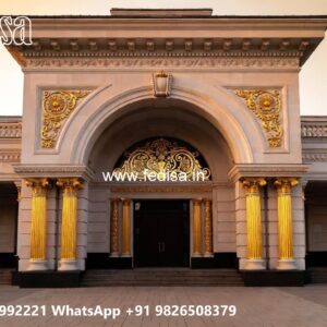 Contemporary Luxury Hotel Front Architecture No-10779