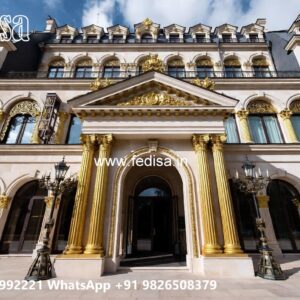 Luxury Hotel Exterior with Minimal Elegance No-10780