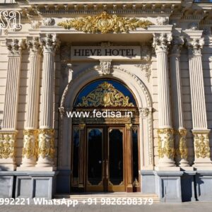 Luxury Hotel Exterior with Architectural Beauty No-10785