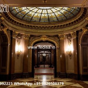 Luxury Hotel Exterior with Creative Architecture No-10794