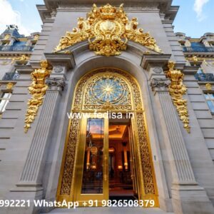 Modern Hotel Entrance Gate Design for Luxury Resorts No-10802