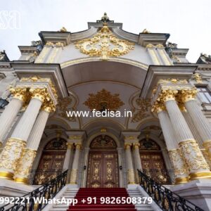 Modern Hotel Front Entrance Gate Design Concepts No-10812