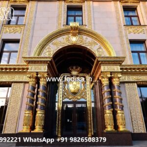 Creative Hotel Entrance Gate Design for Resorts No-10813