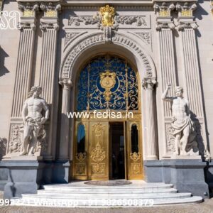 Hotel Entry Gate Design with Premium Exterior Style No-10818