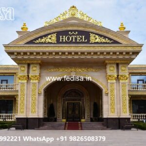 Modern Resort Gate Design for Hotel Entrances No-10820