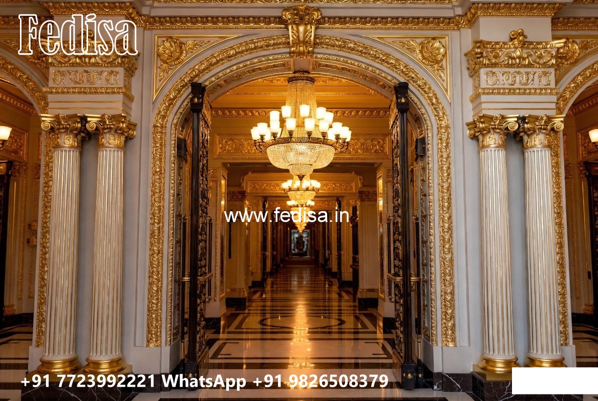 Stylish Hotel Entrance Architecture and Gate Design No-10825